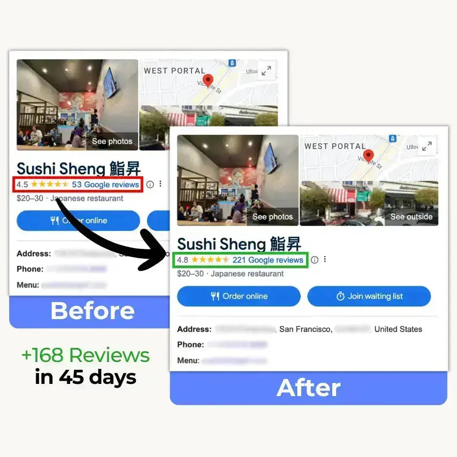 Google Review Plate