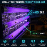 YardHaven Nightguard - Solar Bug Zapper