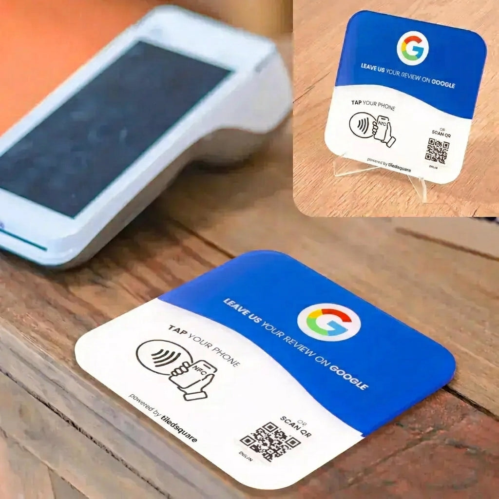 Google Review Plate